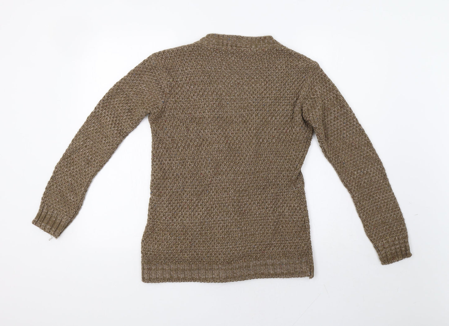 Preworn Womens Brown   Cardigan Jumper Size S