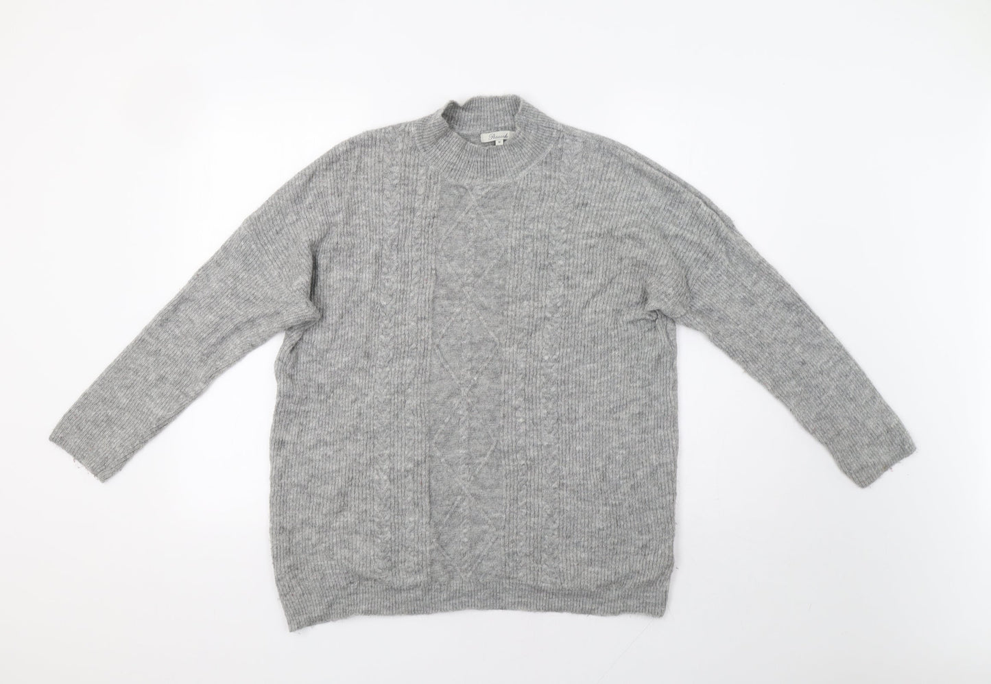 Peacocs Womens Grey   Pullover Jumper Size M