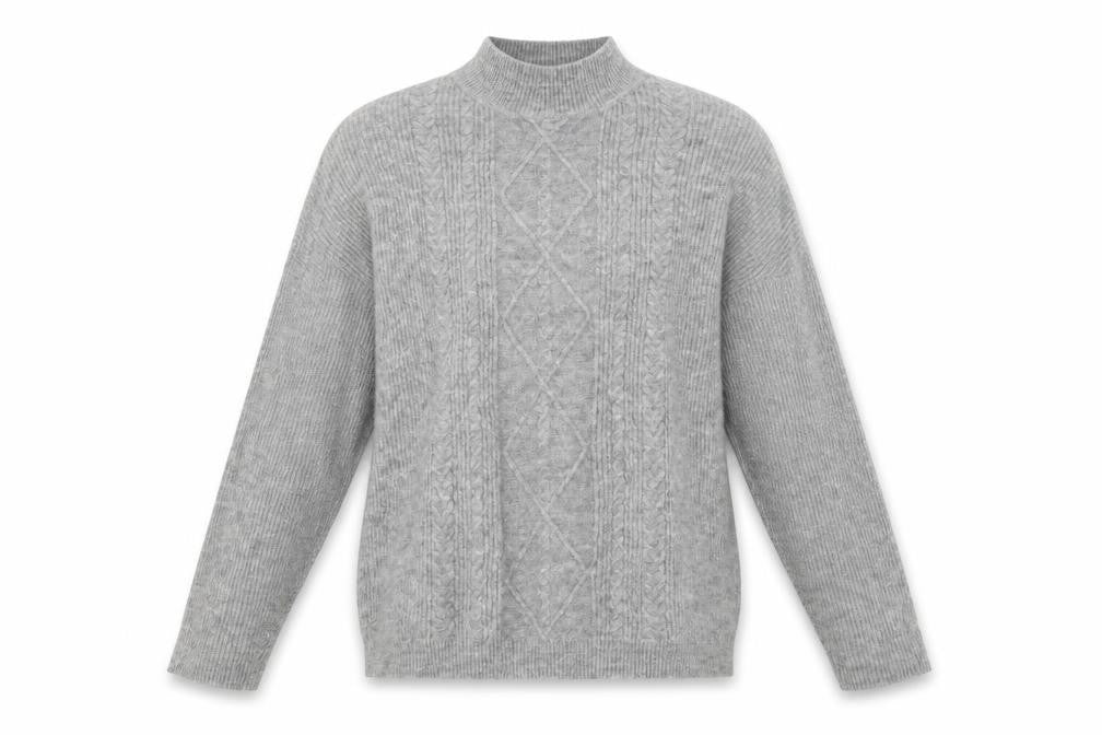 Peacocs Womens Grey   Pullover Jumper Size M