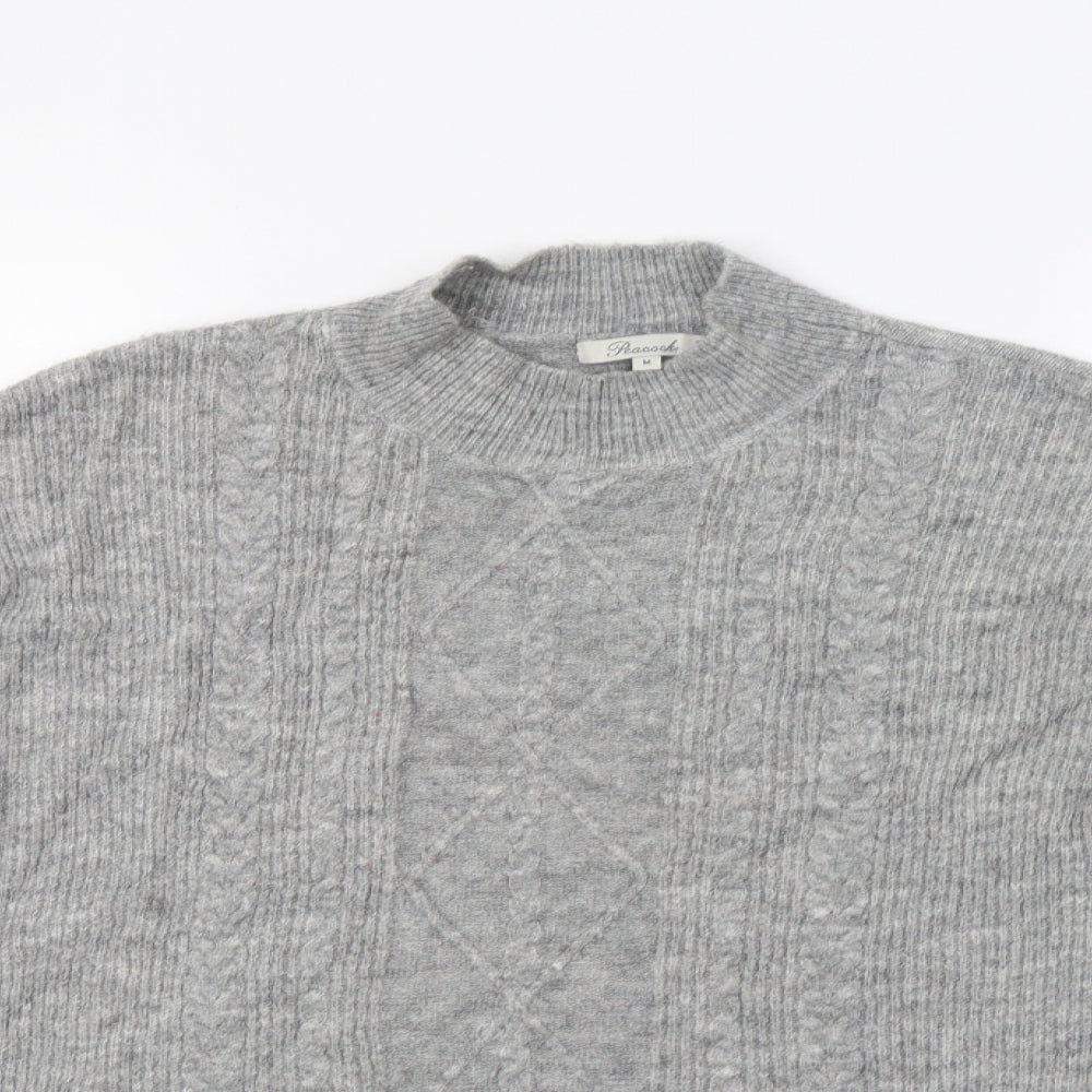 Peacocs Womens Grey   Pullover Jumper Size M