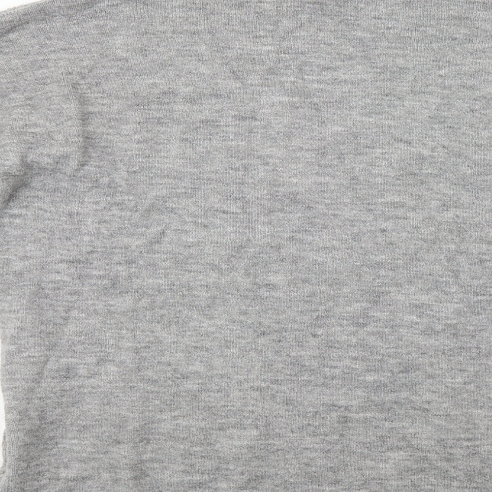 Peacocs Womens Grey   Pullover Jumper Size M