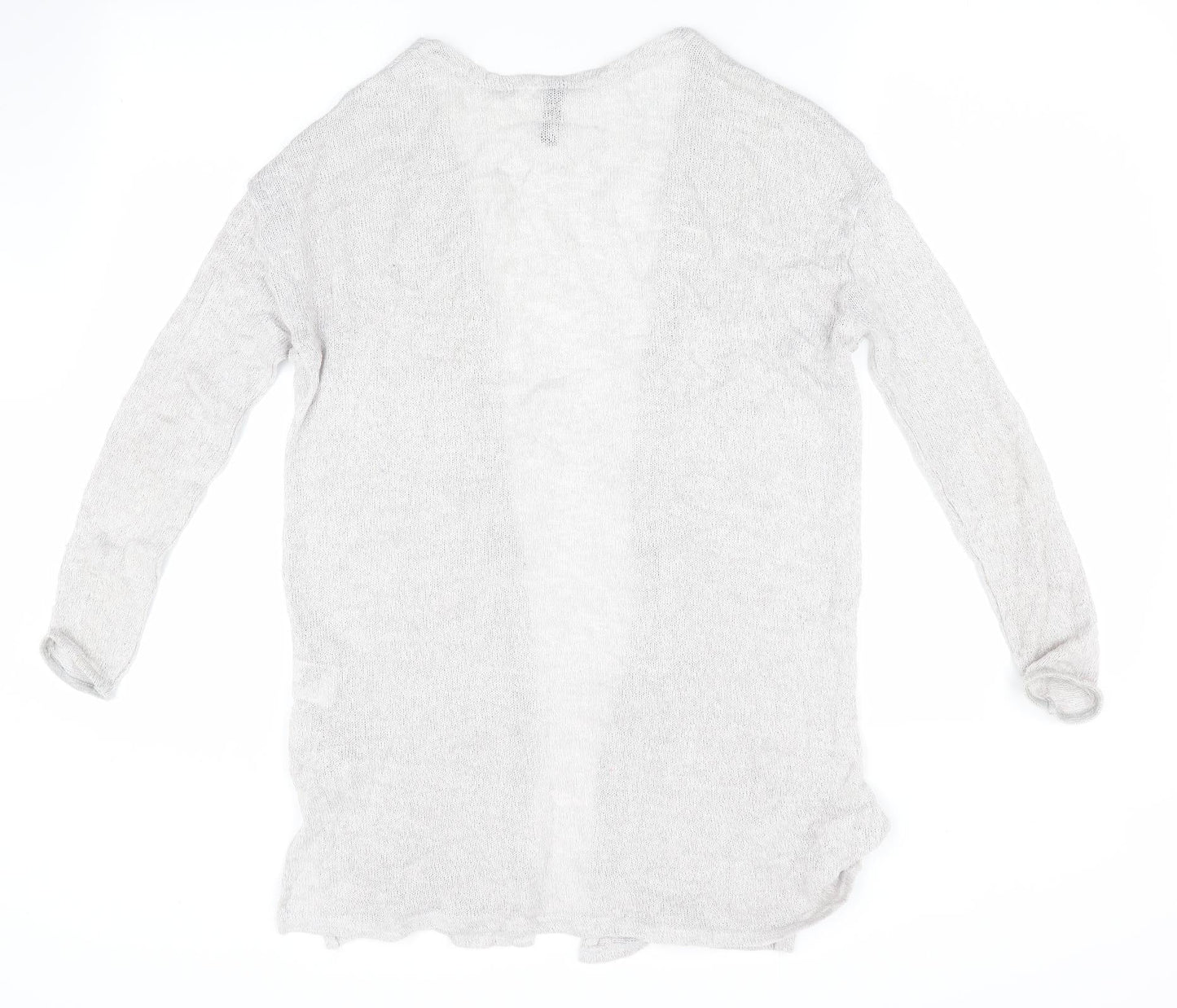 Divided Womens Grey   Cardigan Jumper Size XS  - Longline Cardigan