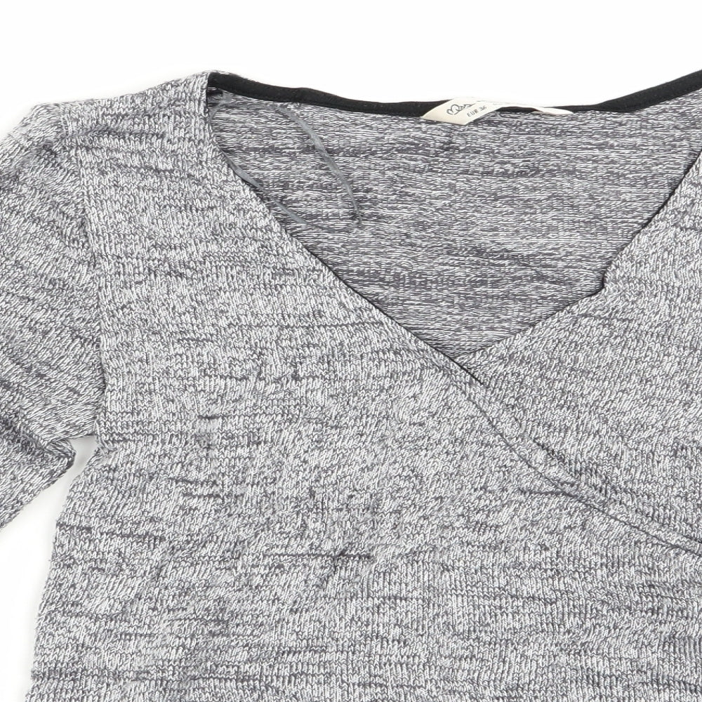 Miss Selfridge Womens Grey   Tunic Jumper Size 8