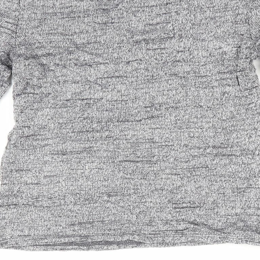 Miss Selfridge Womens Grey   Tunic Jumper Size 8