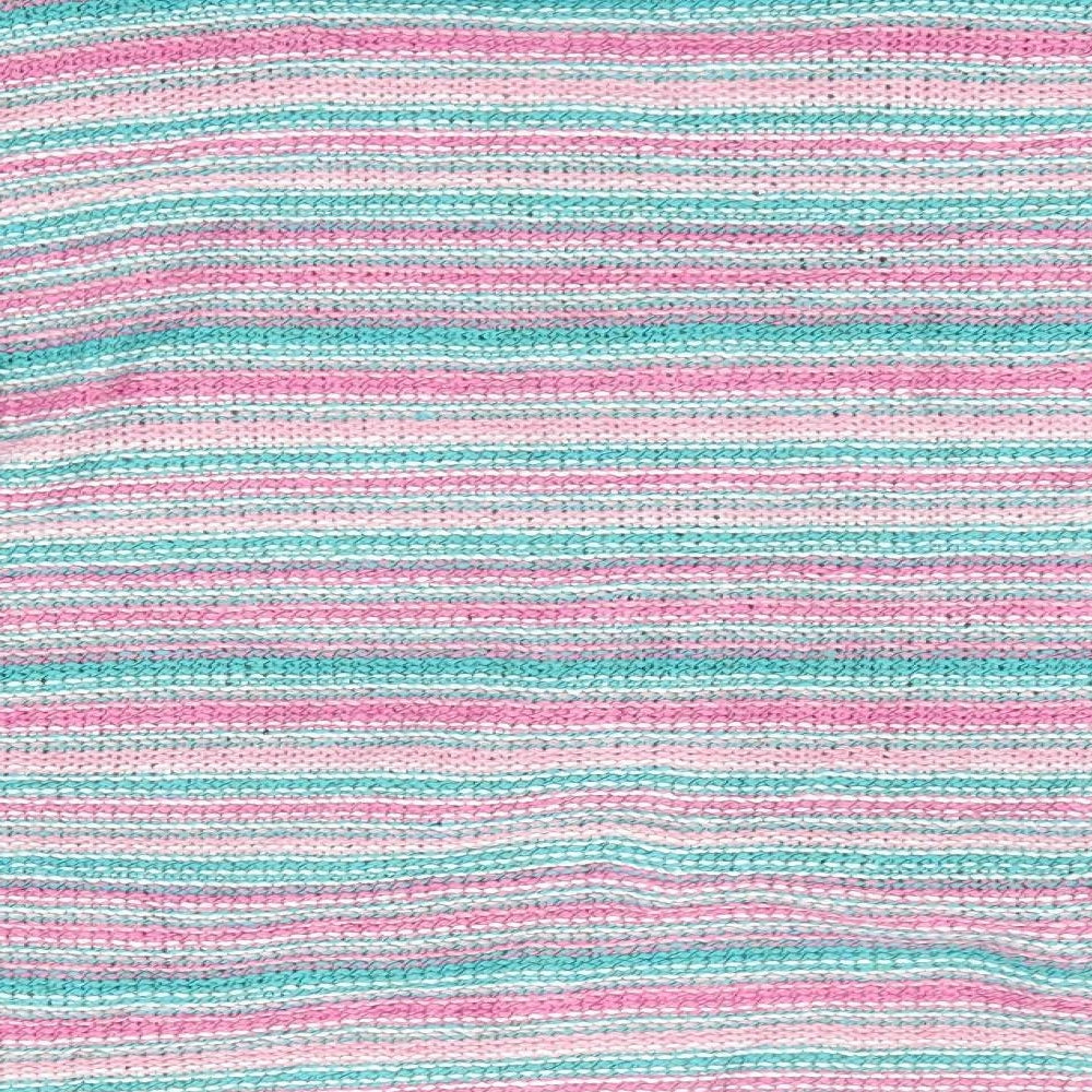 Per Una Womens Pink Striped  Jacket  Size L