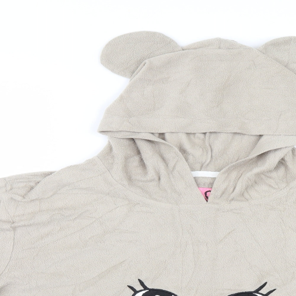 Adore Womens Beige   Pullover Hoodie   - Bear