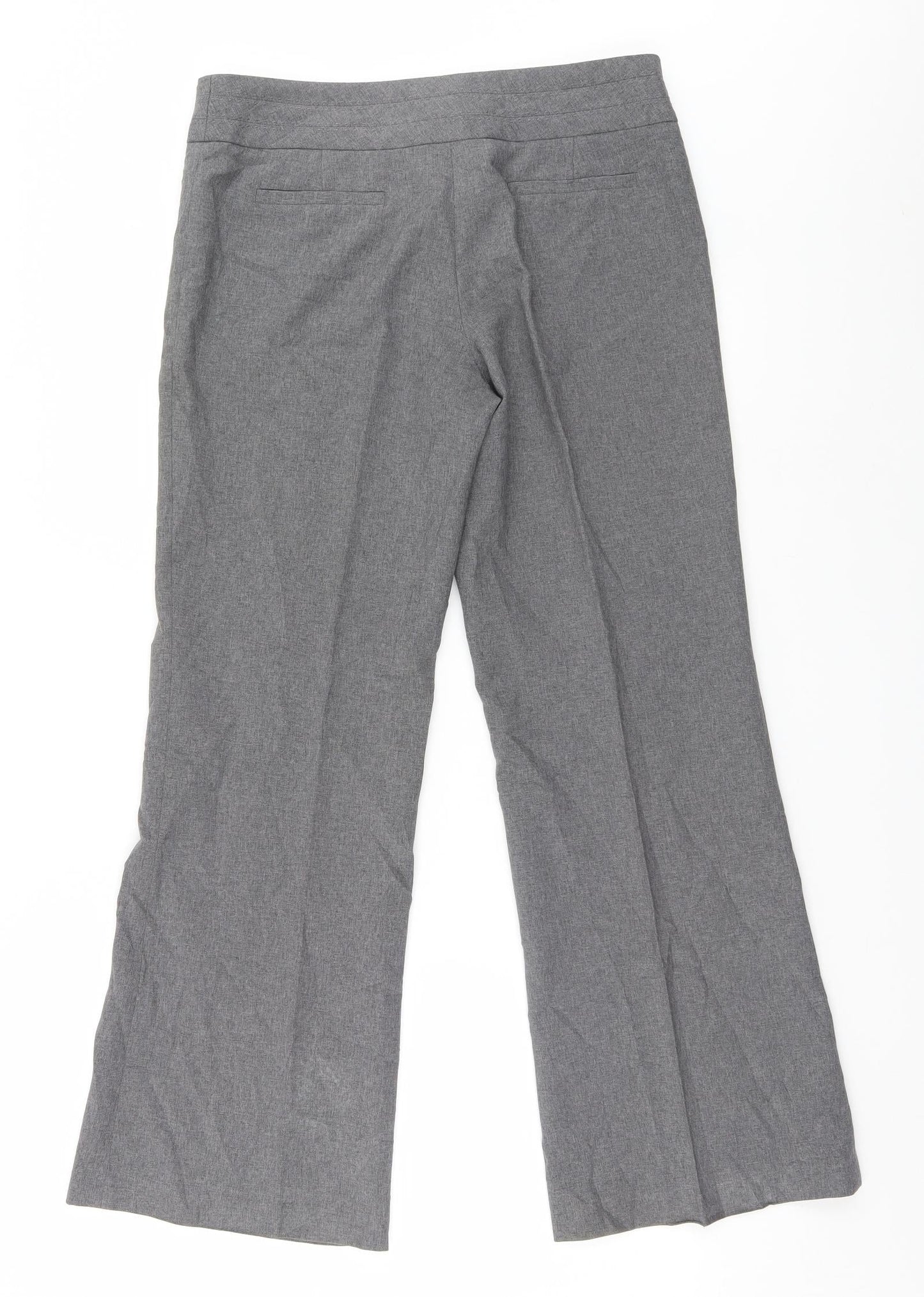 Preworn Womens Grey   Trousers  Size 10 L28 in