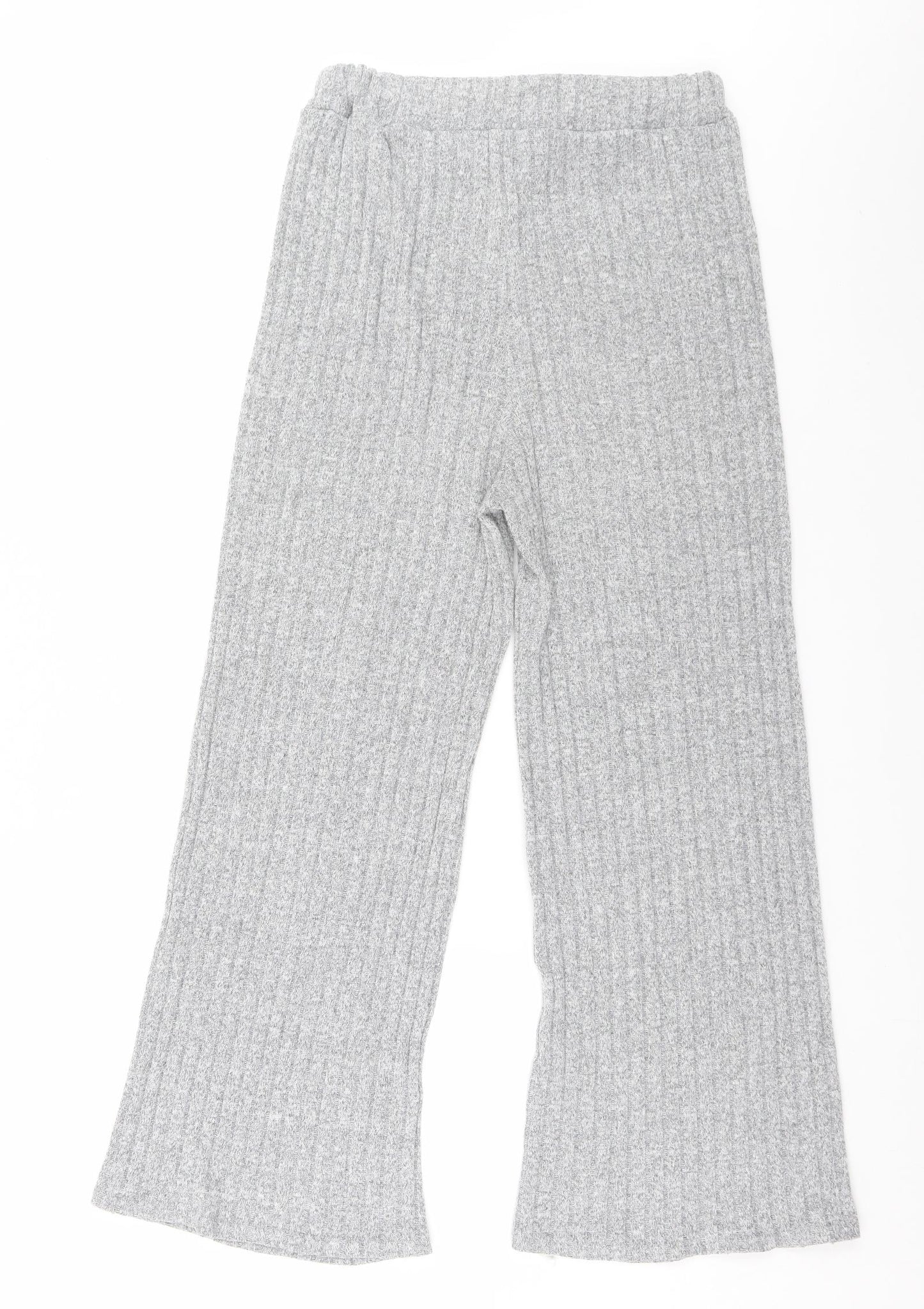 Preworn Womens Grey Striped  Trousers   L26 in