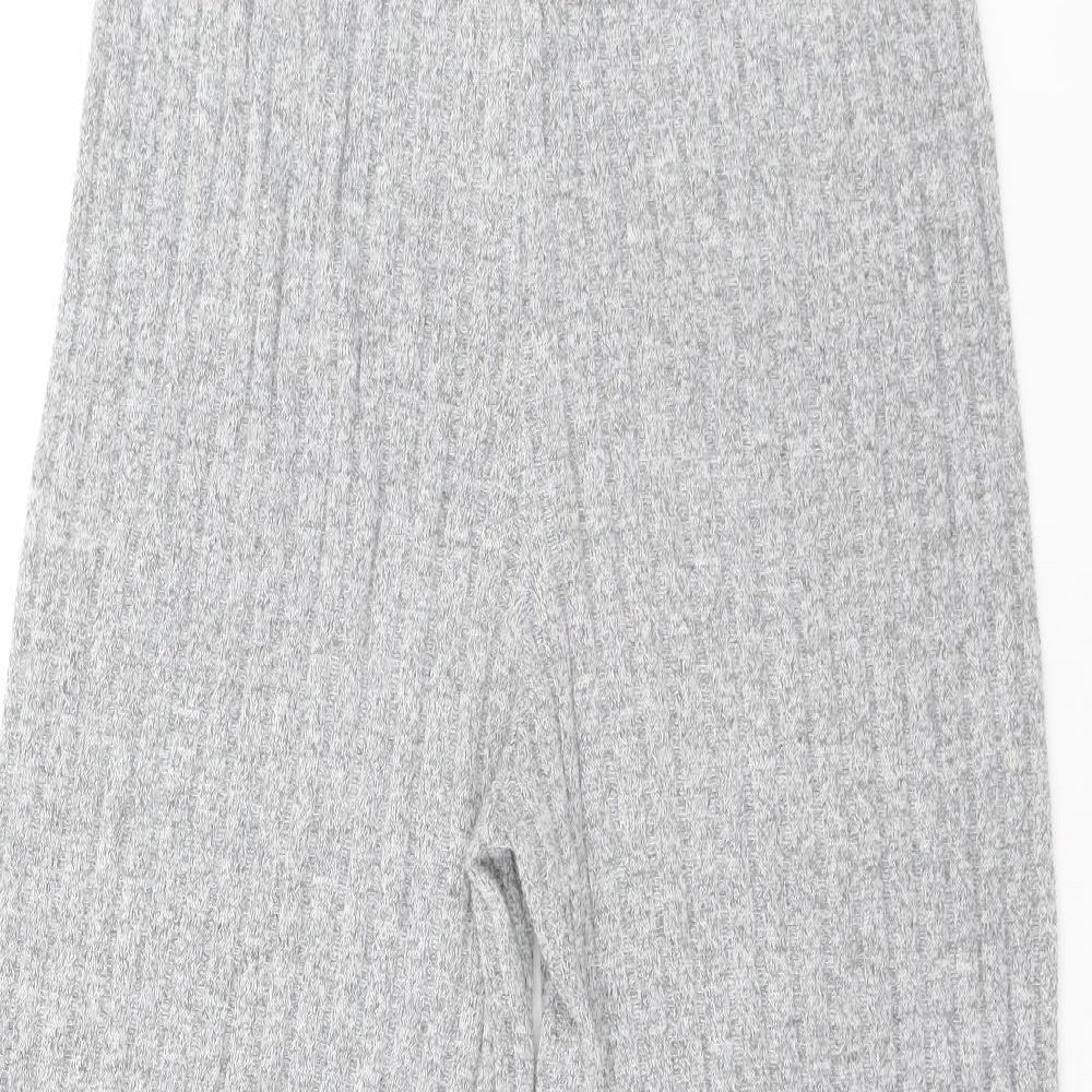 Preworn Womens Grey Striped  Trousers   L26 in