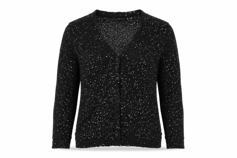 H&M Womens Black   Cardigan Jumper Size S