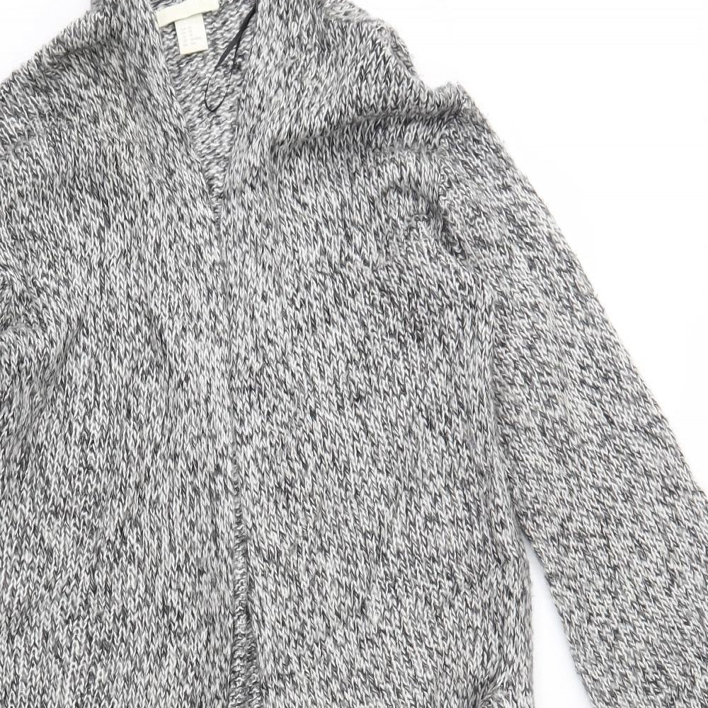 H&M Womens Grey   Cardigan Jumper Size XS