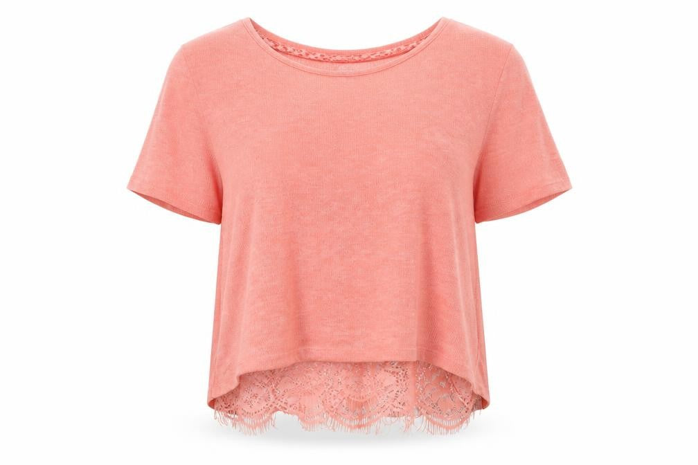 Miss Selfridge Womens Pink   Basic Blouse Size 8