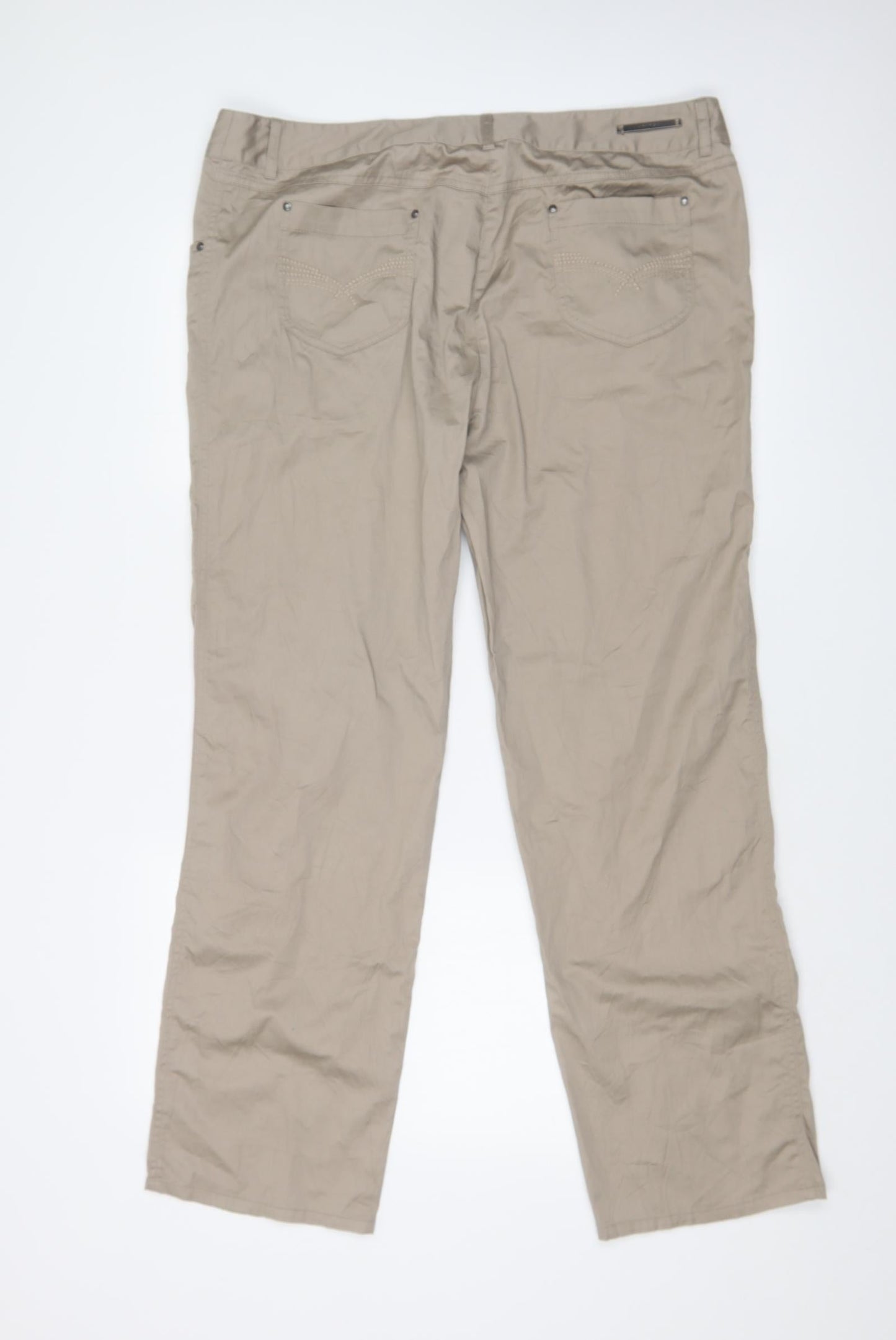 ARYTON Womens Beige   Trousers  Size 18 L30 in