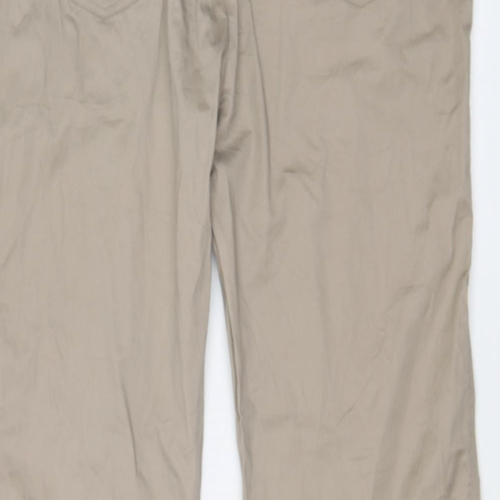 ARYTON Womens Beige   Trousers  Size 18 L30 in