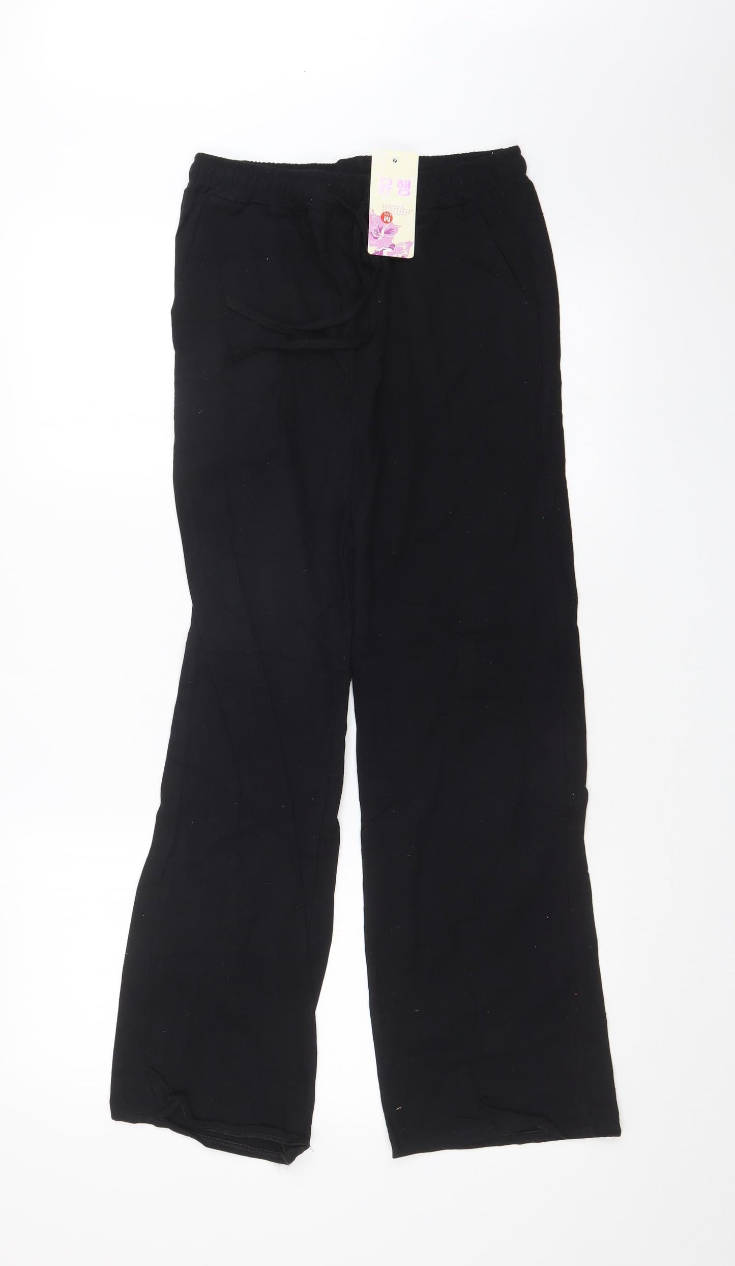 Preworn Womens Black   Trousers  Size M L27 in
