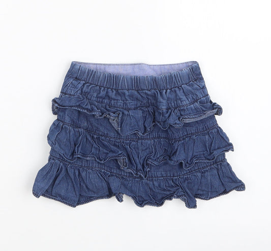 Gap Girls Blue   Skater Skirt Size 4 Years