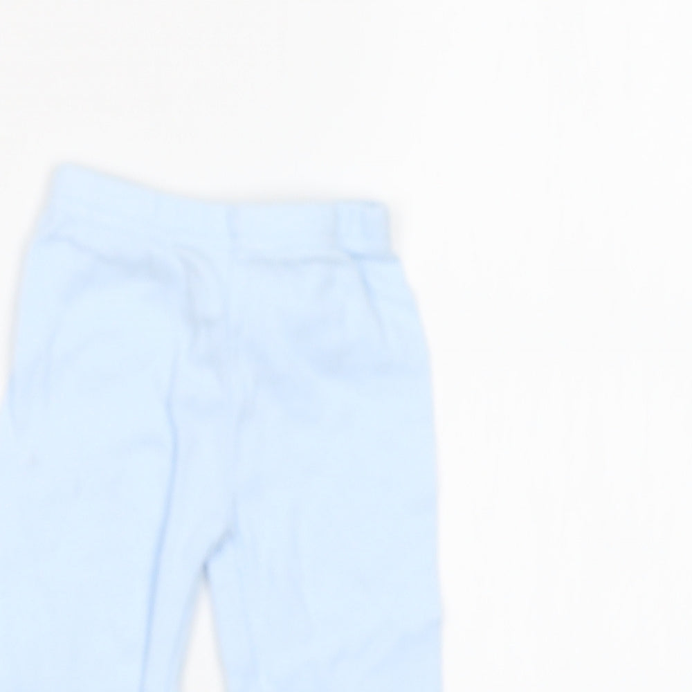 BEBE BONITO Baby Blue   Jogger Leggings Size 3-6 Months