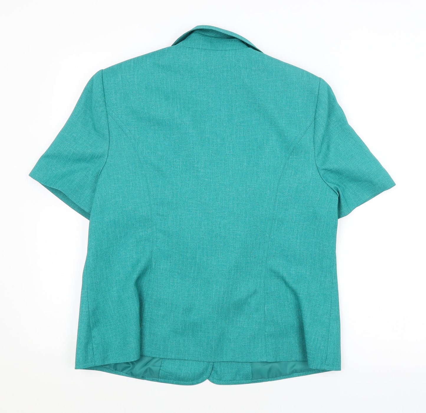 Preworn Womens Green   Jacket Blazer Size 16