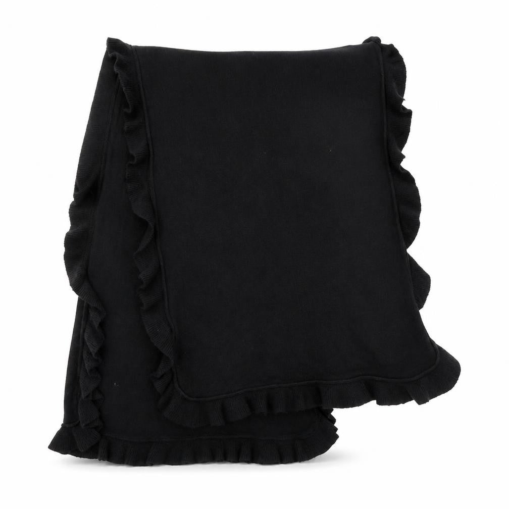Preworn Womens Black    Shawl/Wrap