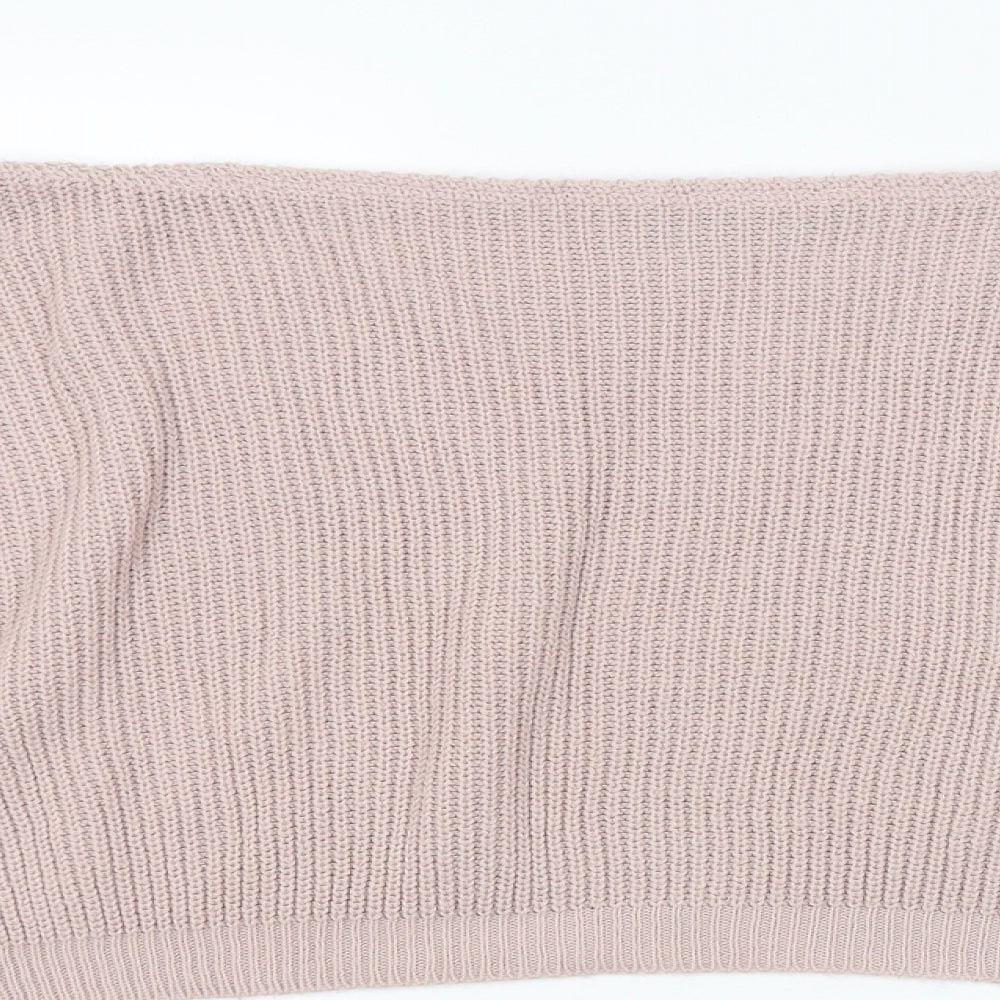PRETTYLITTLETHING Womens Pink   Pullover Jumper Size L