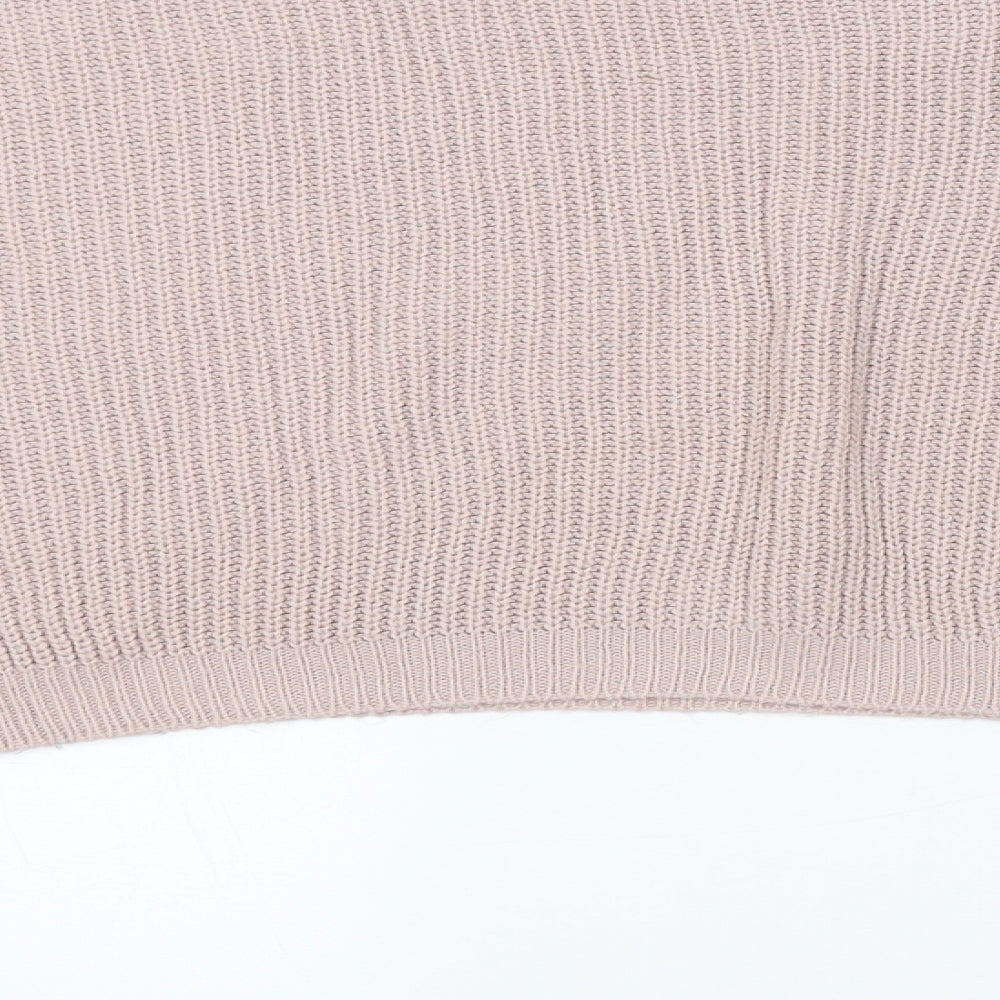 PRETTYLITTLETHING Womens Pink   Pullover Jumper Size L