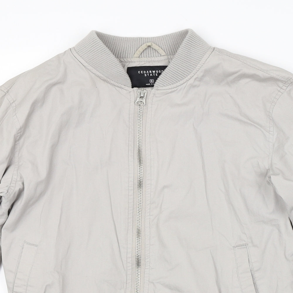 Cedar Wood State Mens Grey   Jacket  Size S