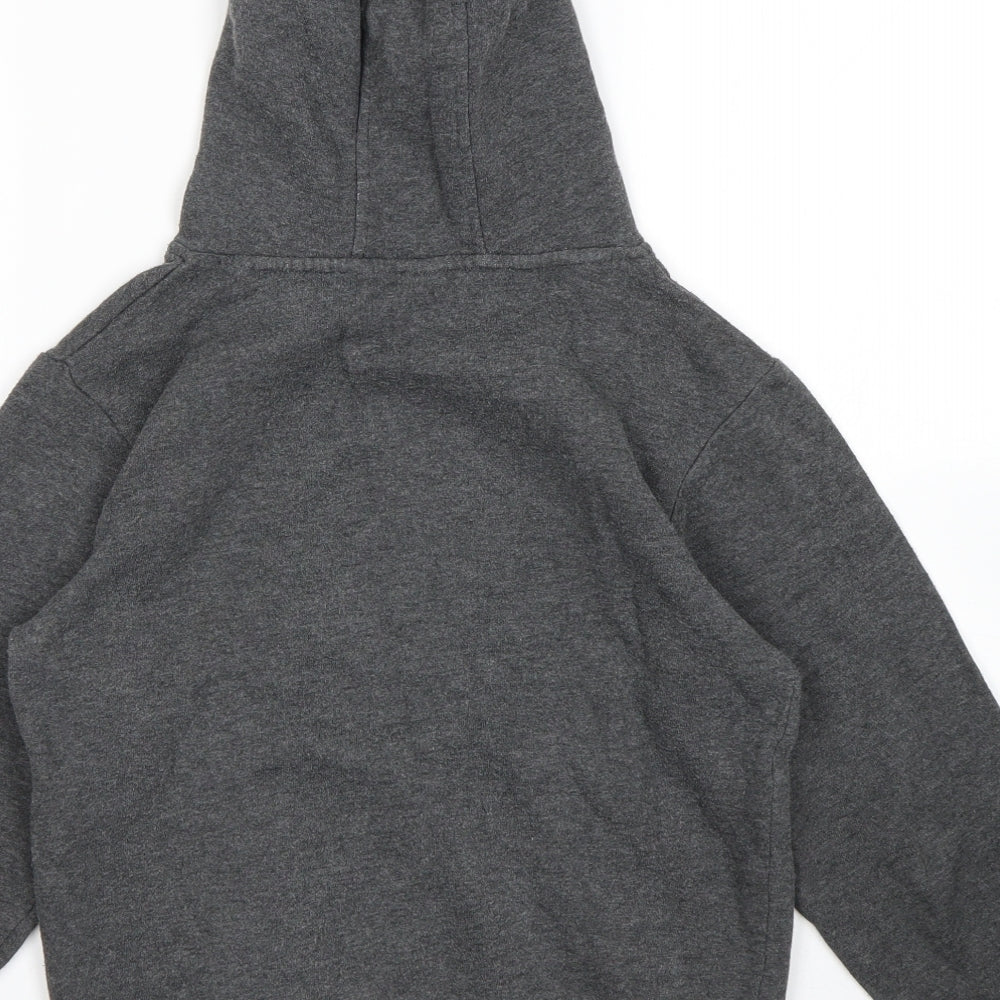 URB 65 Boys Grey   Pullover Hoodie Size 7-8 Years