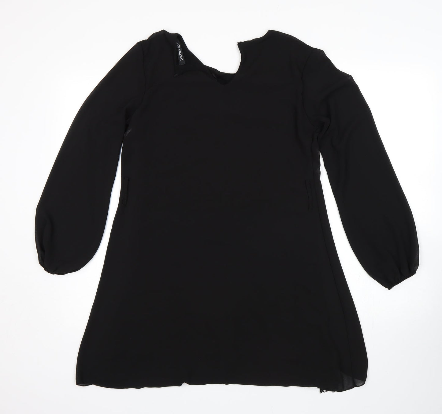 Boohoo Womens Black   A-Line  Size 8