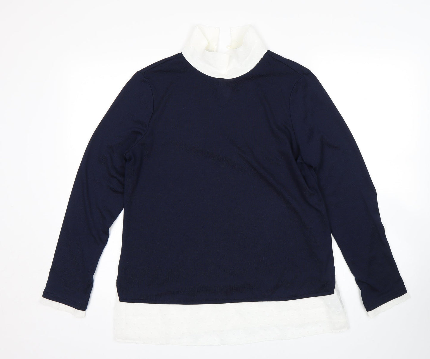 Dorothy Perkins Womens Blue   Pullover Jumper Size 14