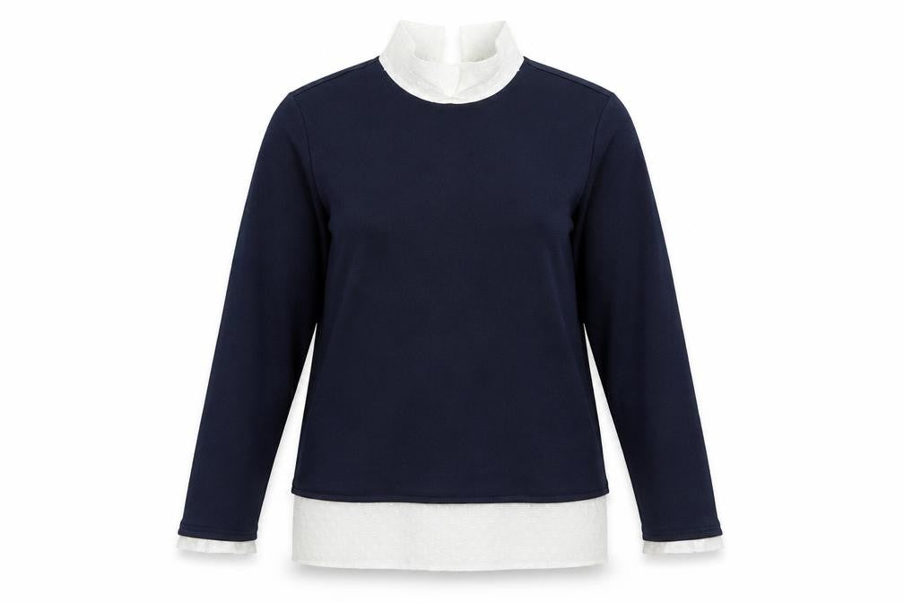 Dorothy Perkins Womens Blue   Pullover Jumper Size 14