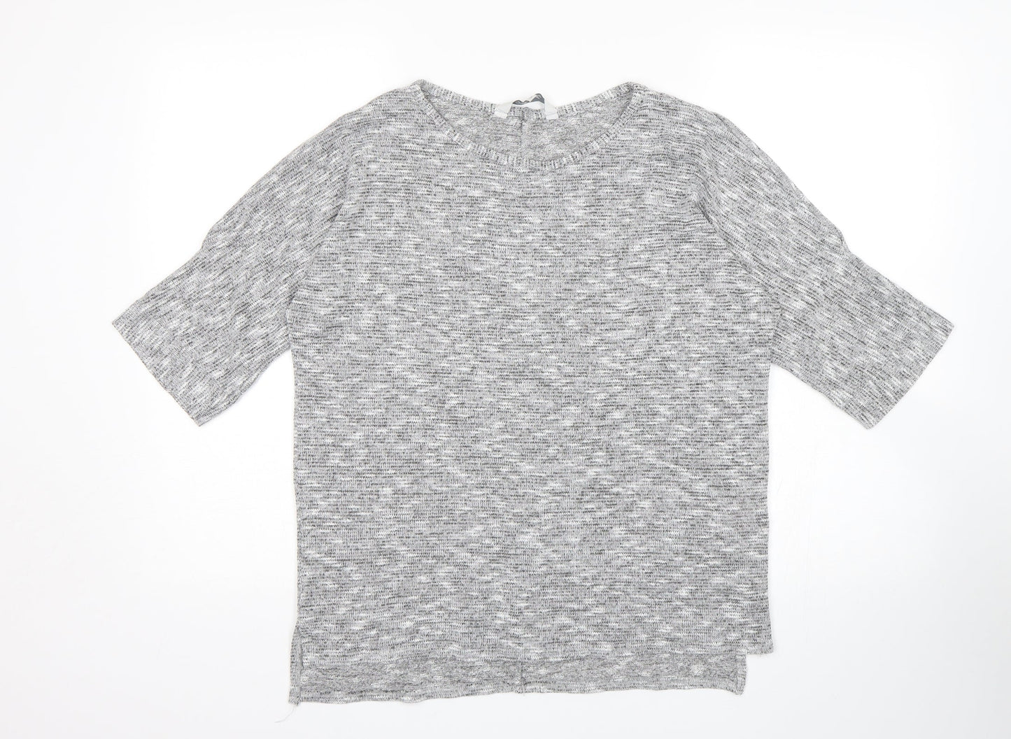 Peacocks Womens Grey   Pullover Jumper Size 14