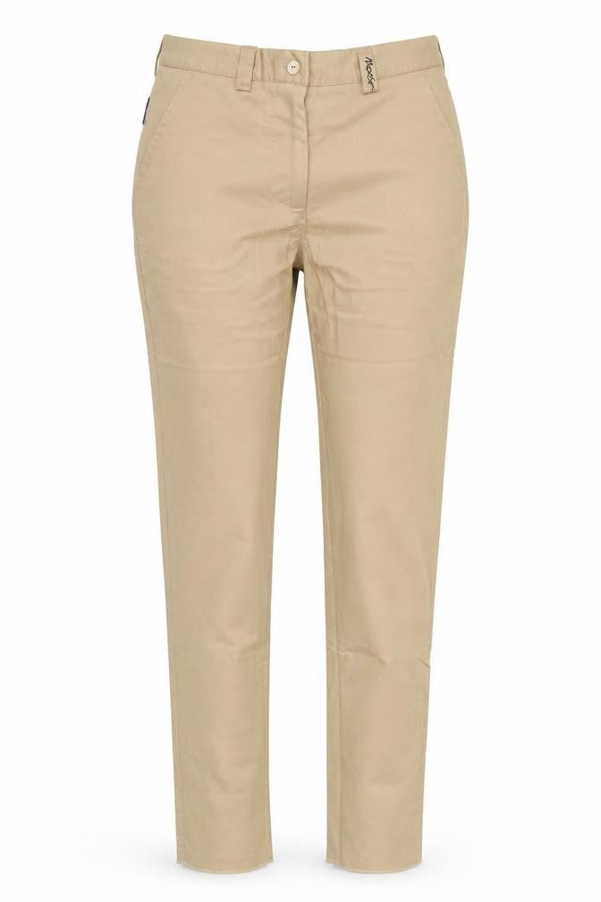 Moose Golf Clothing Womens Beige   Chino Trousers Size 8 L33 in
