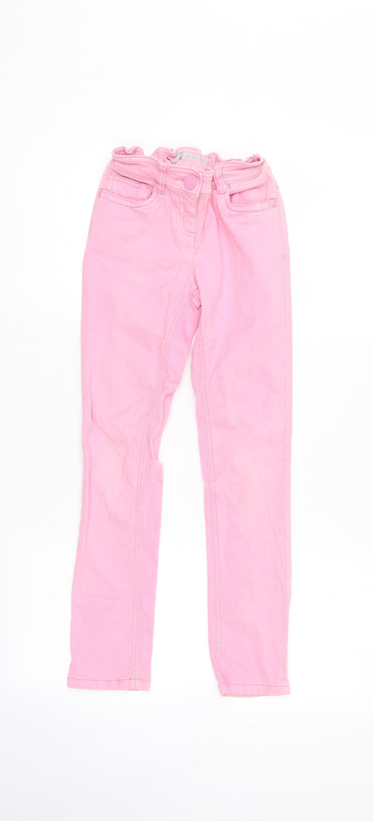 NEXT Girls Pink   Straight Jeans Size 9 Months
