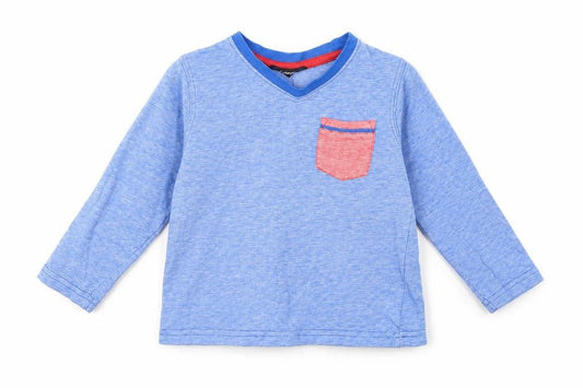 George Boys Blue   Pullover Jumper Size 18-24 Months