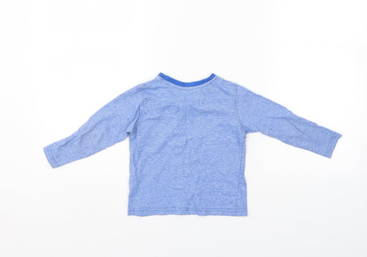 George Boys Blue   Pullover Jumper Size 18-24 Months