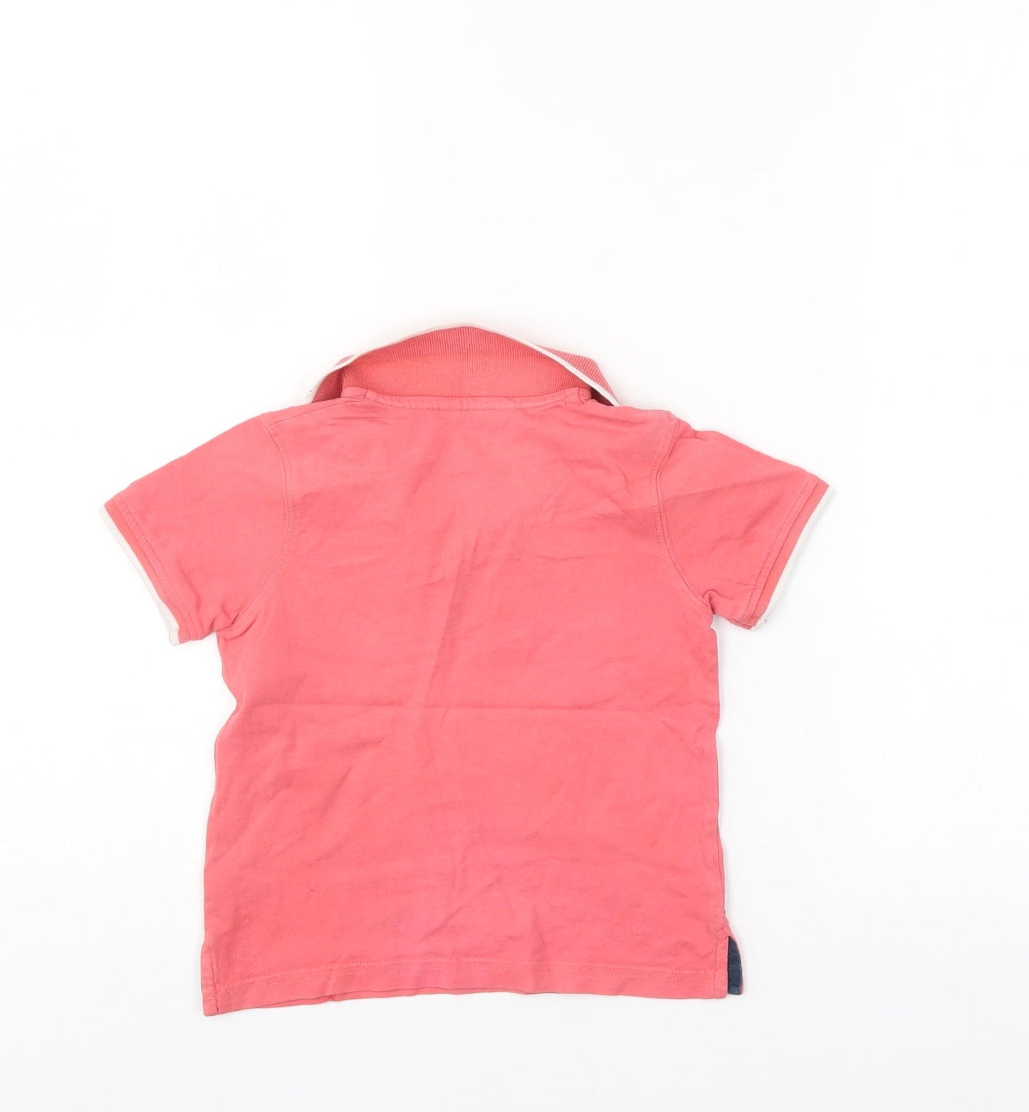 George Boys Pink   Basic Polo