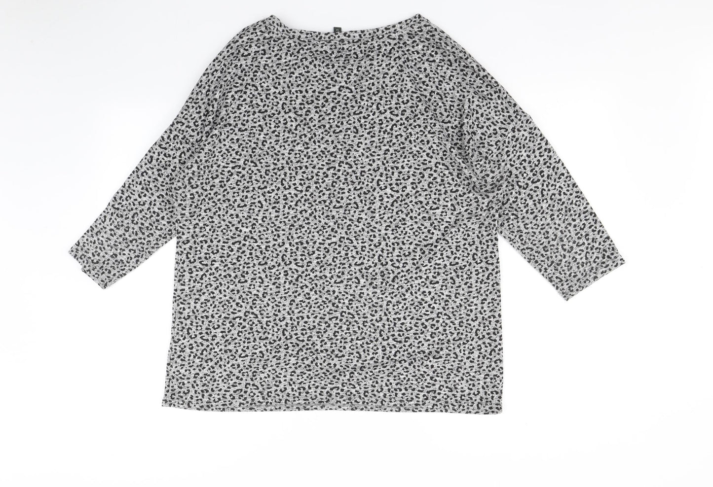 Bonmarche Womens Multicoloured Animal Print  Pullover Jumper Size 14