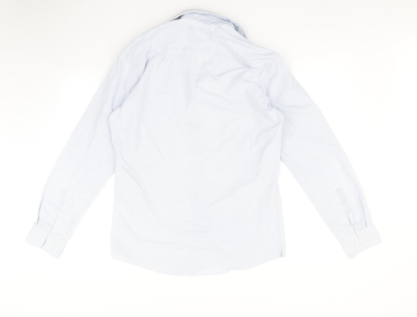 NEXT Mens Blue    Button-Up Size 15.5