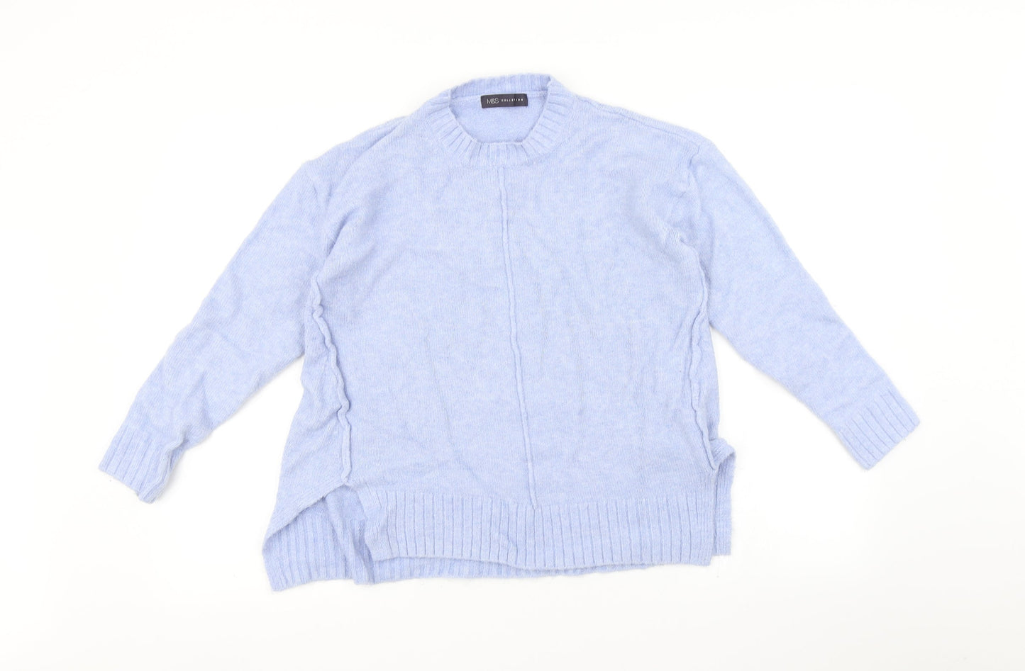 Marks and Spencer Womens Blue   Pullover Jumper Size S