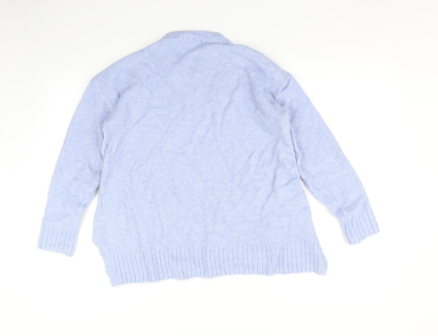 Marks and Spencer Womens Blue   Pullover Jumper Size S