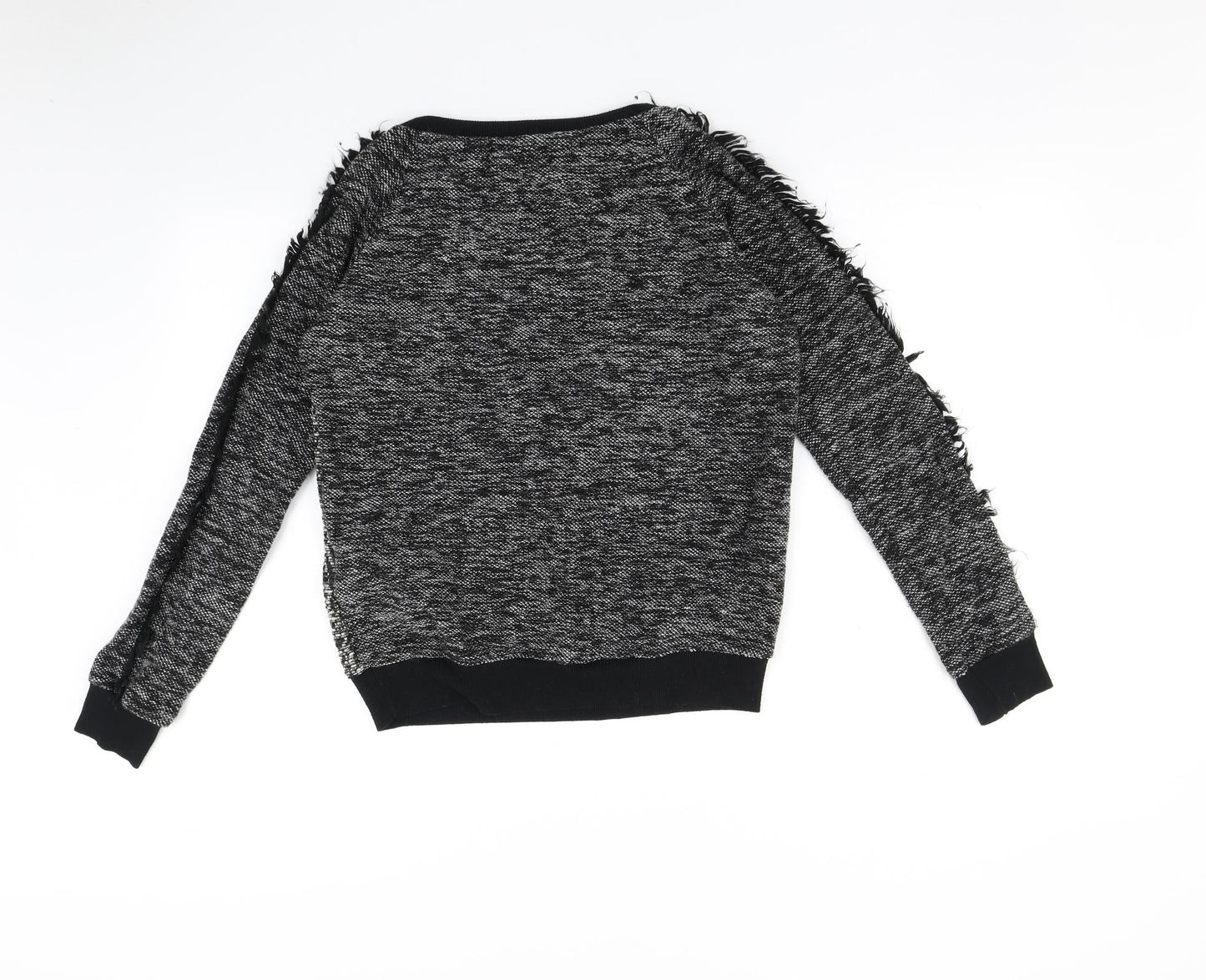 Zara Womens Black   Pullover Jumper Size M