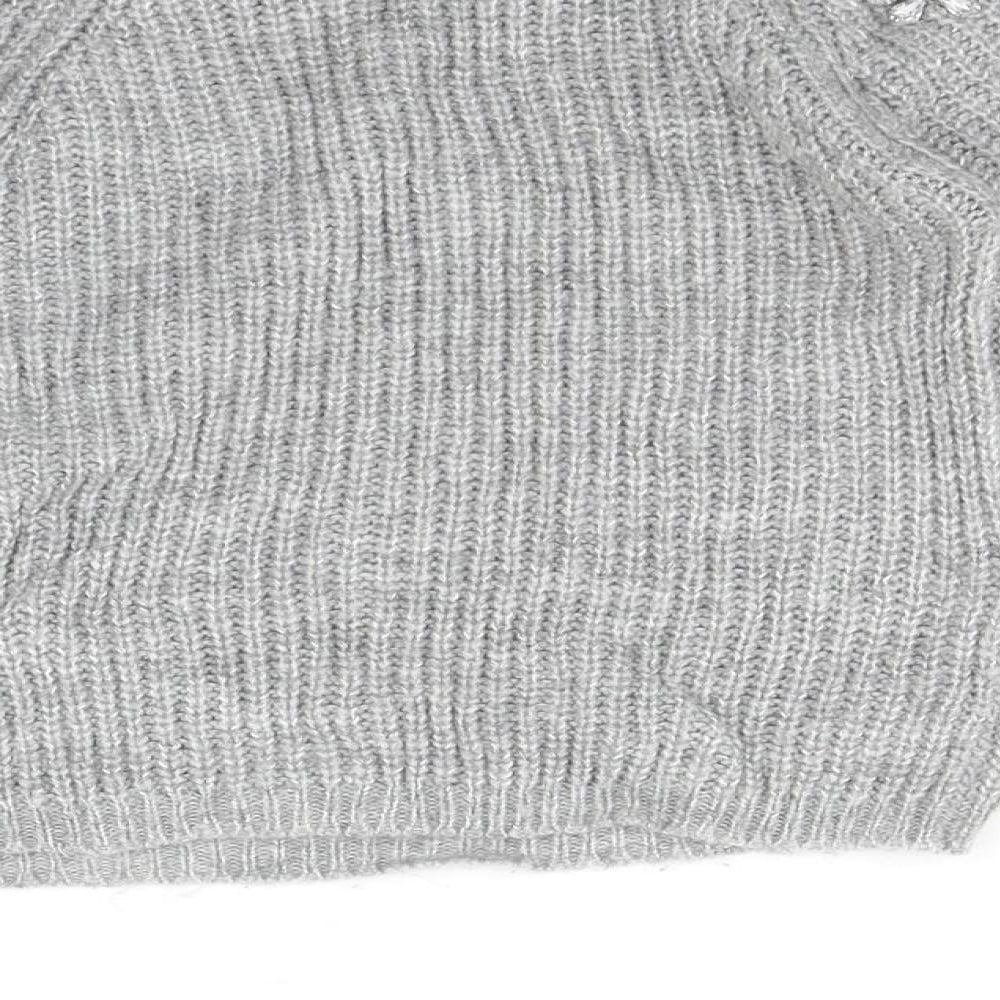Primark Girls Grey   Pullover Jumper Size 7-8 Years
