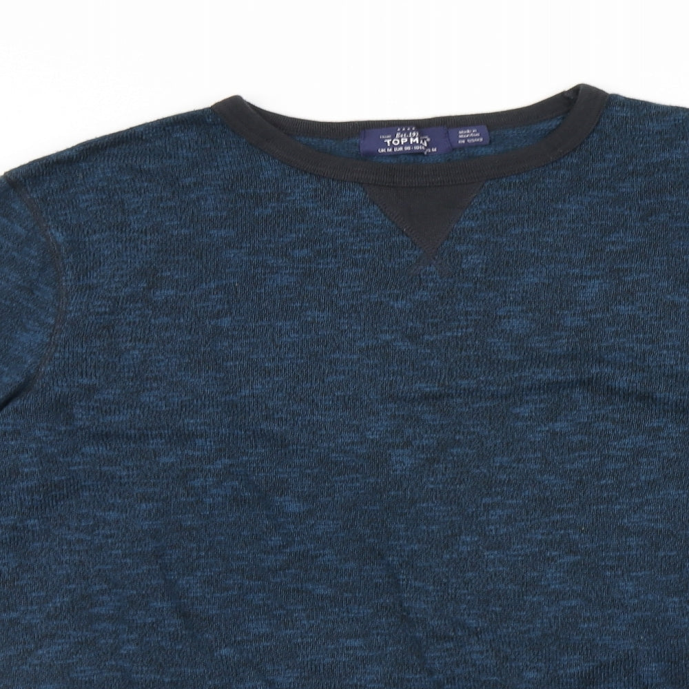 Topman Womens Blue   Pullover Jumper Size M