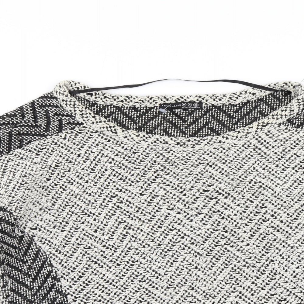 Atmosphere Womens Grey   Pullover Jumper Size 14