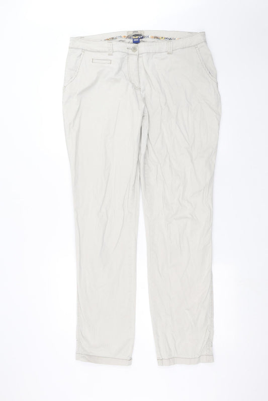 Cecil Womens Grey   Trousers  Size 36 in L30 in
