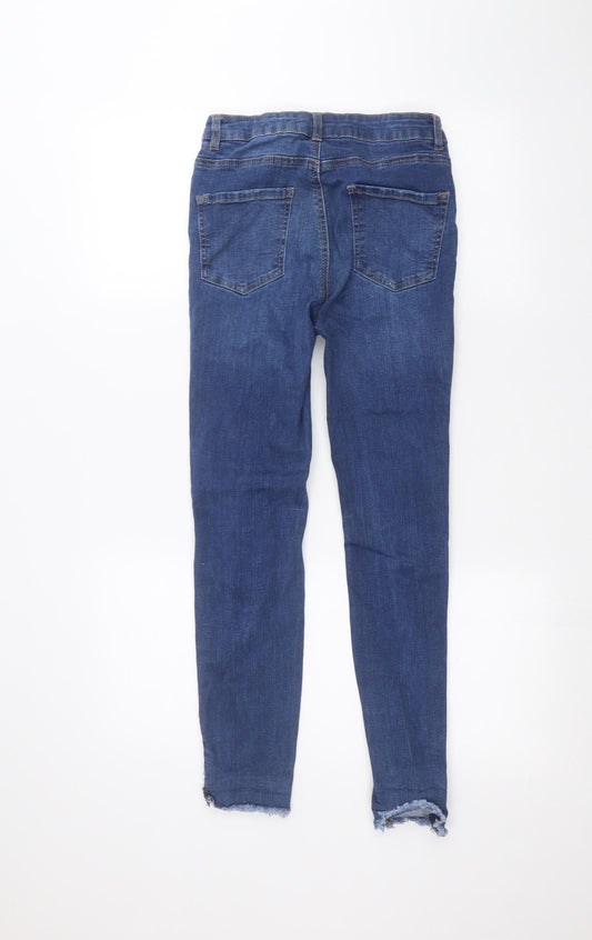 New Look Womens Blue  Denim Skinny Jeans Size 10 L26 in