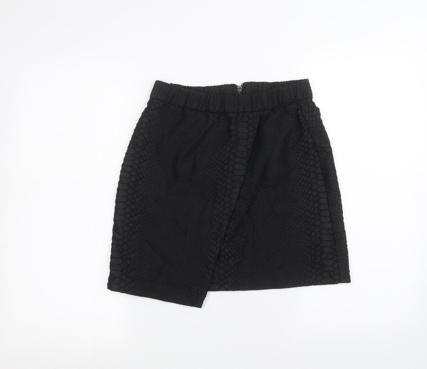 Topshop Womens Black   Bandage Skirt Size 10