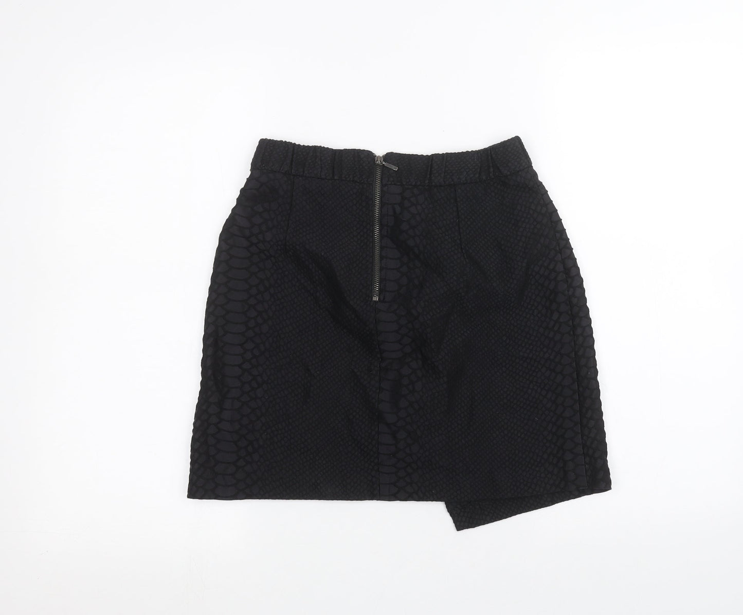 Topshop Womens Black   Bandage Skirt Size 10
