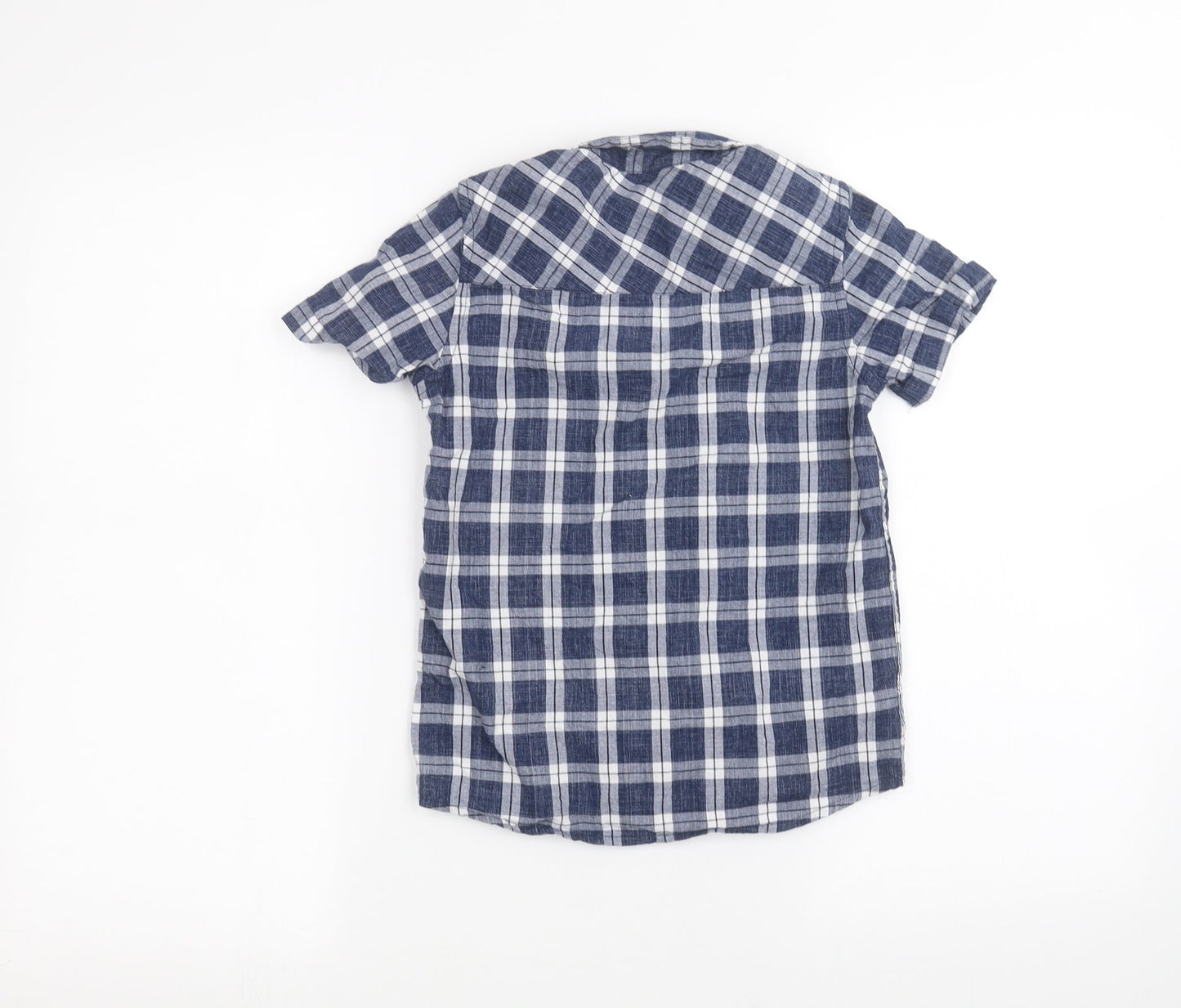 TU Girls Blue   Basic Button-Up Size 7 Years