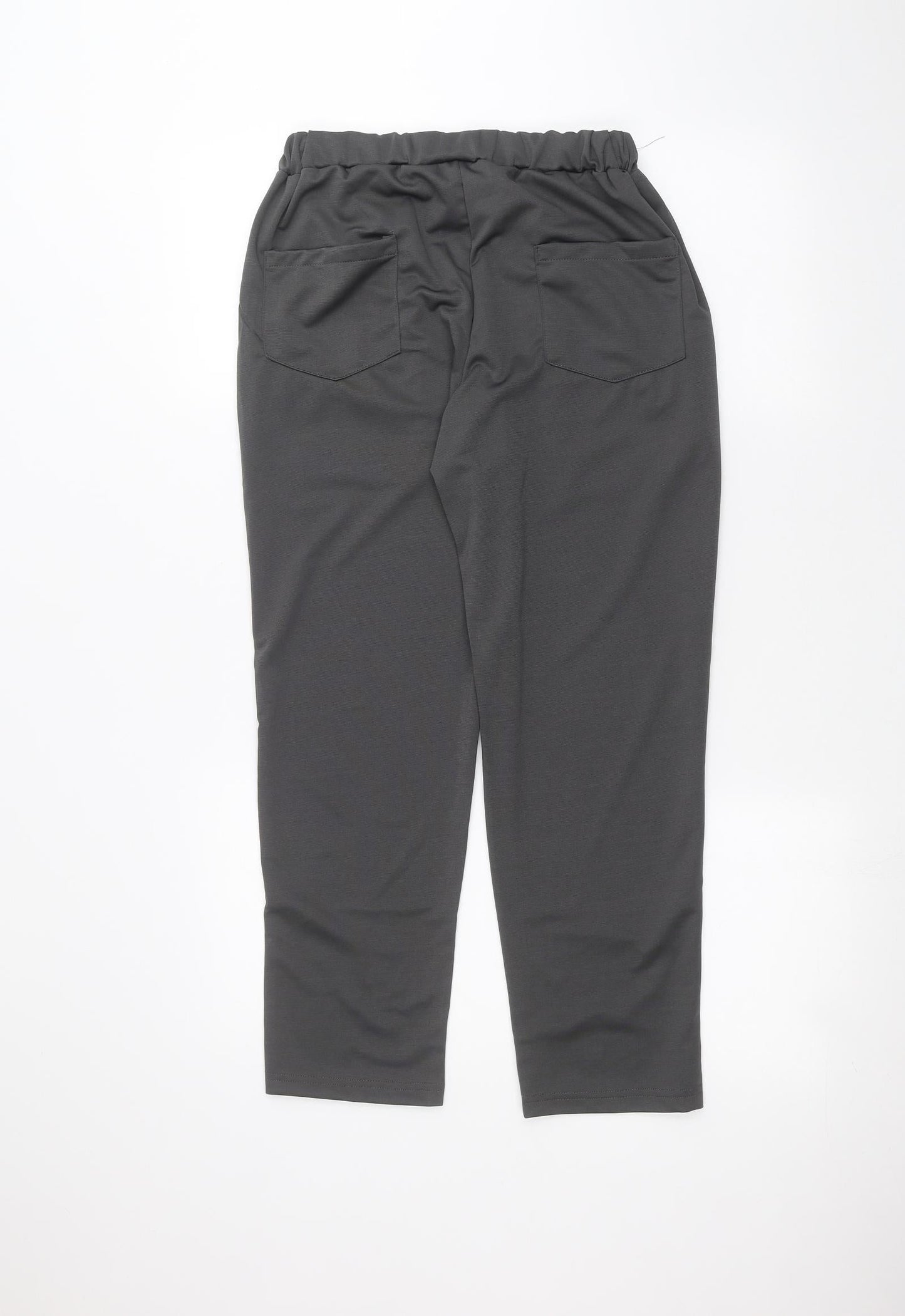 Preworn Womens Black   Trousers  Size 12 L25 in